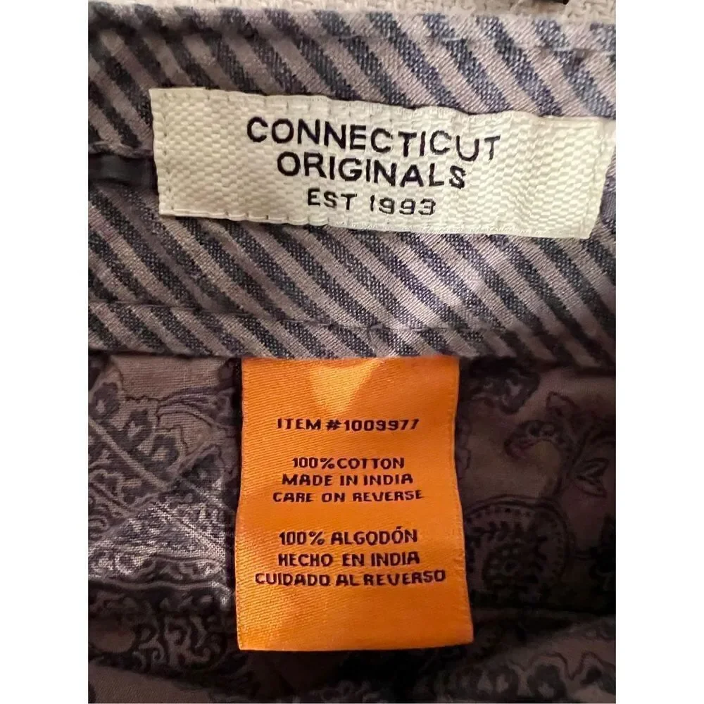 Tailor Vintage Men's Gray Shorts Size 40